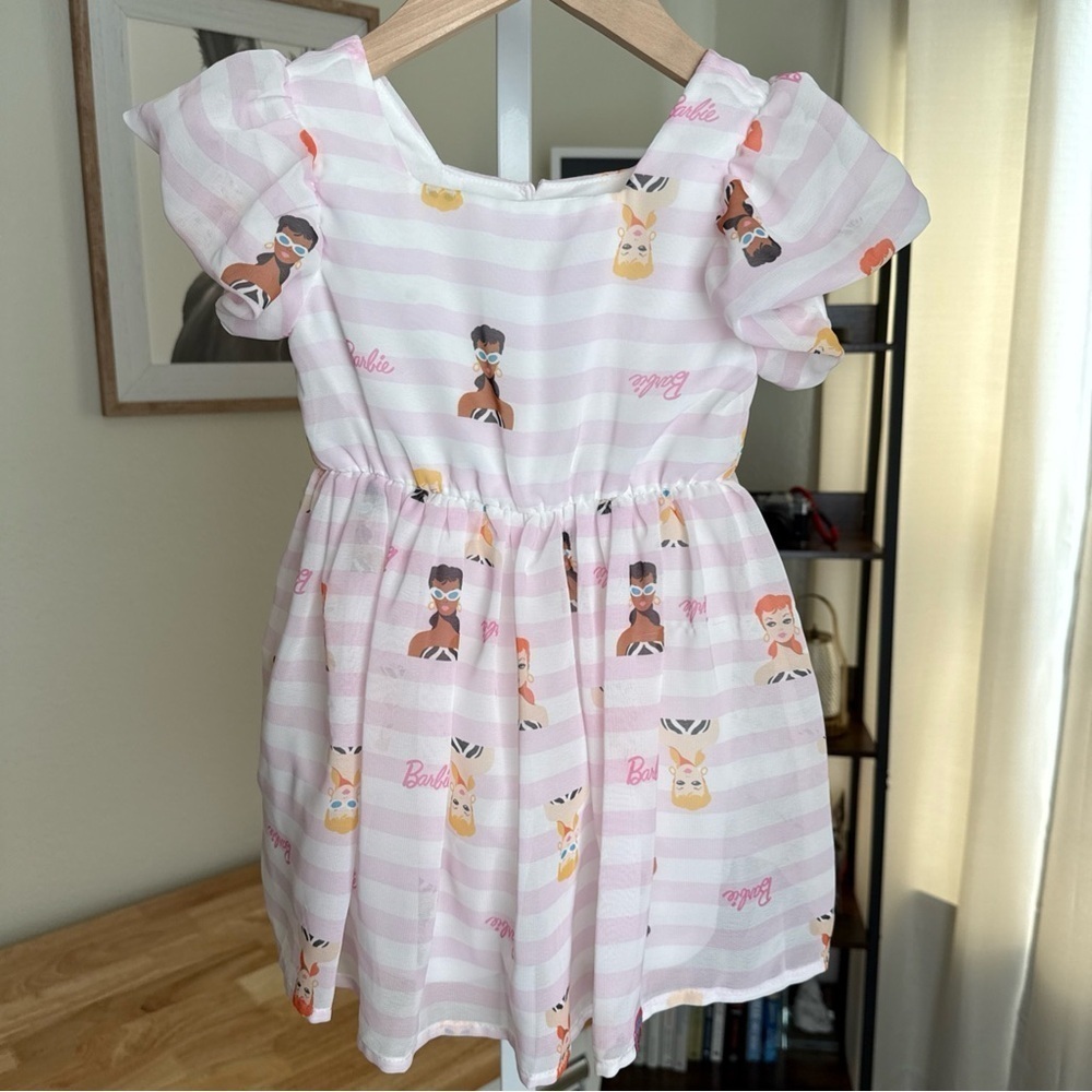 MATTEL BARBIE DRESS--SIZE 2T -- Hybrid Apparel 1959 Barbie - Picture 2 of 8